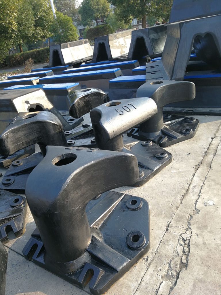 factory of Curved Dock Bollard