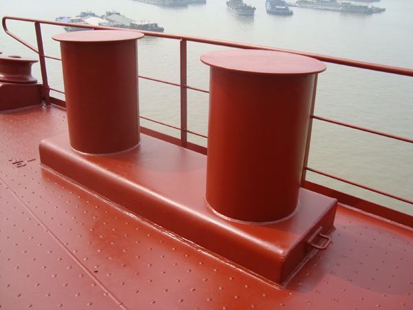 Applications Of JIS F 2001-1995 Double Bitt Bollard 