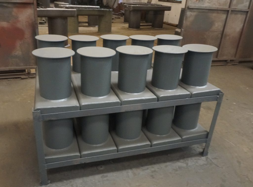 workshop of JIS F 2001-1995 Double Bitt Bollard