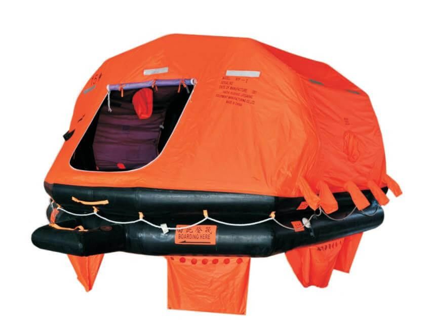 Self Inflating Life Raft