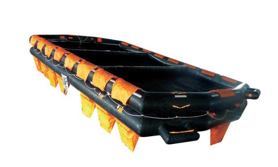 YSmarines Open Reversible Inflatable Life Raft