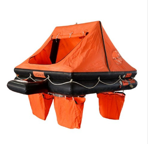 Throw-over (U) type Inflatable Life Raft For Yacht 