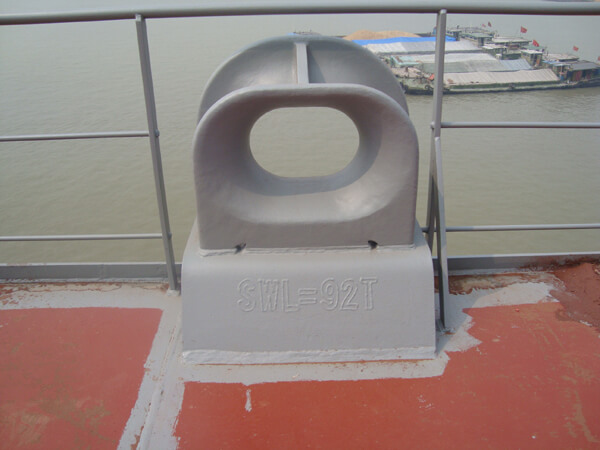 marine mooring chock