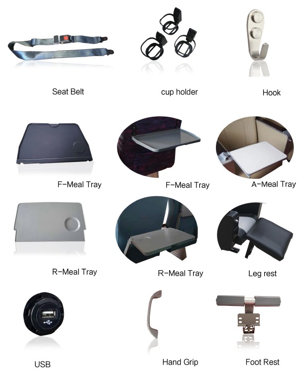 Optional configuration of YS018 Type Passenger SeatYS018 Type Passenger SeatYS018 Type Passenger Seat