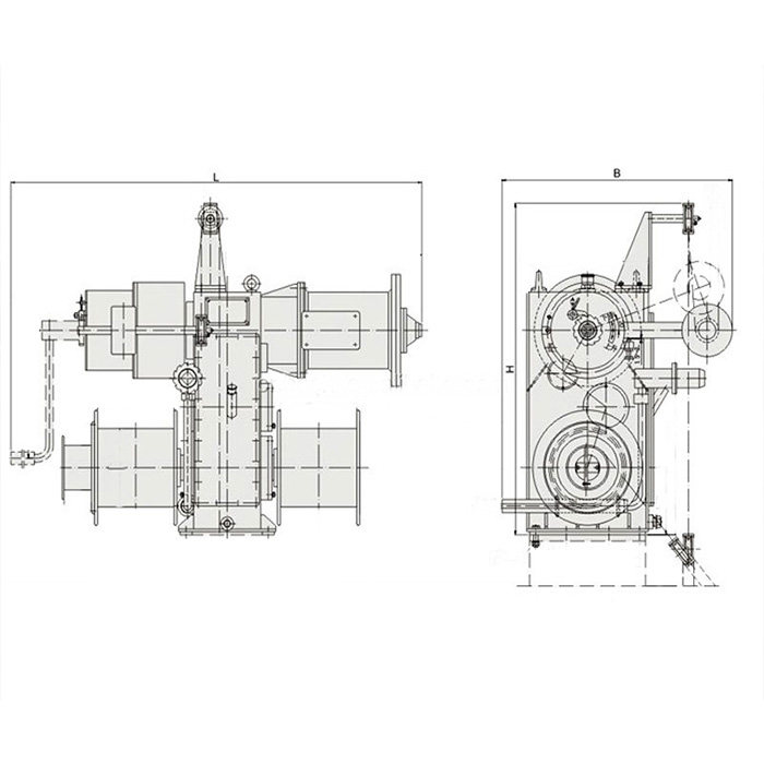 Electric Lifeboat Winch