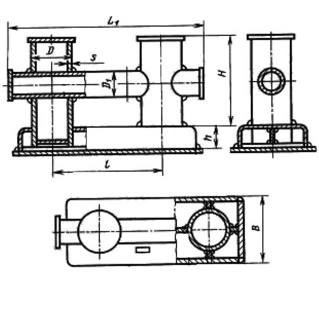 Technical Parameters Of GOST11265-73 Double Cruciform Bollard