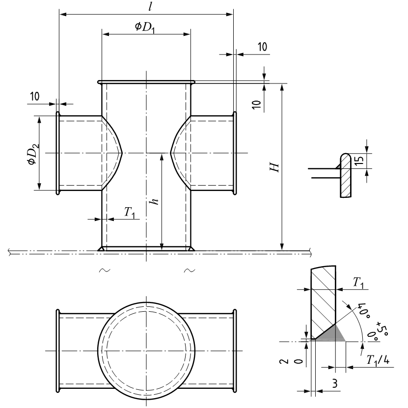 Technical Parameters Of ISO13797 Cruciform Bollard