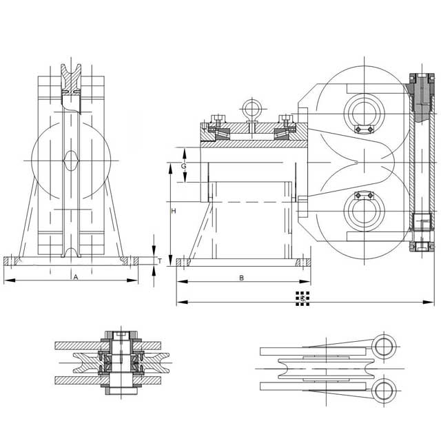 A38 Swivel Head Anchor Fairlead