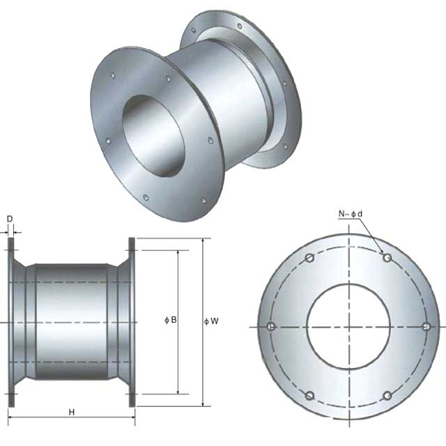 Drawings of Super Cell Rubber Fender (SC Type)