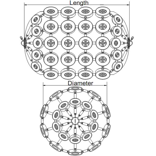 Drawings of Yokohama Pneumatic Fender