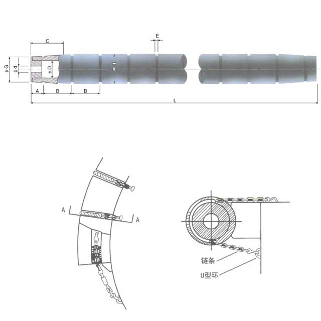 Drawings of Tugboat Rubber Fender