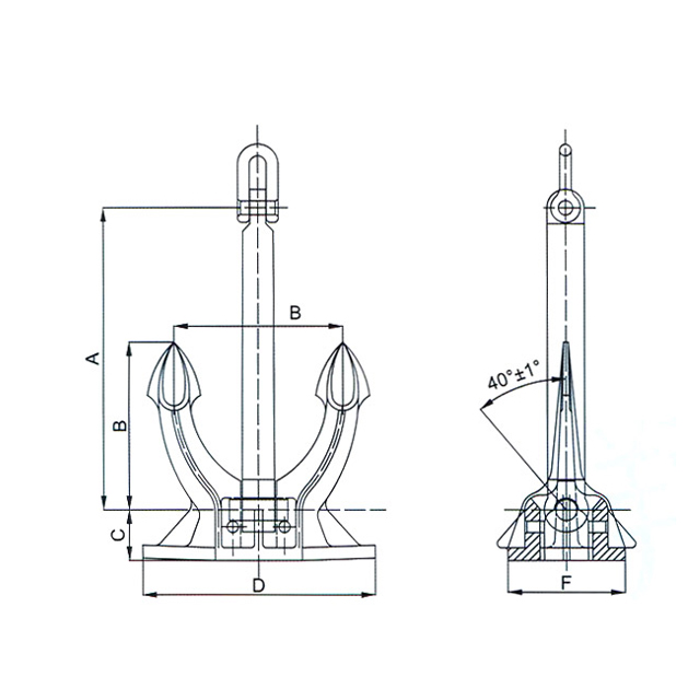 Drawings of Spek Anchor 