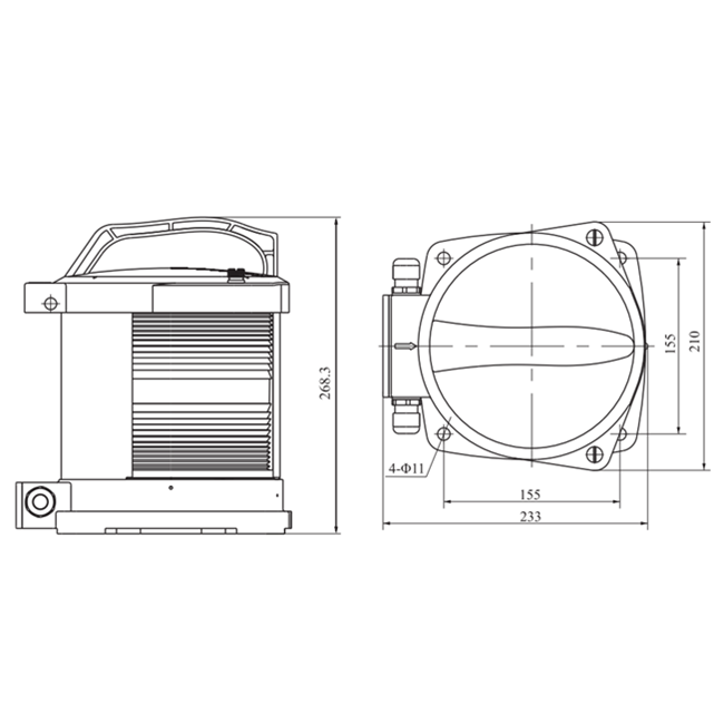 CXH-12PL Type LED Marine Navigation Lights