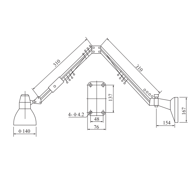 CHT4 Type Chart Light for Marine