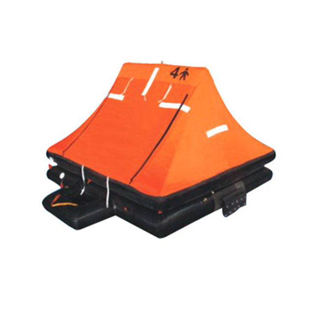 Throw-over (U) type Inflatable Life Raft For Yacht