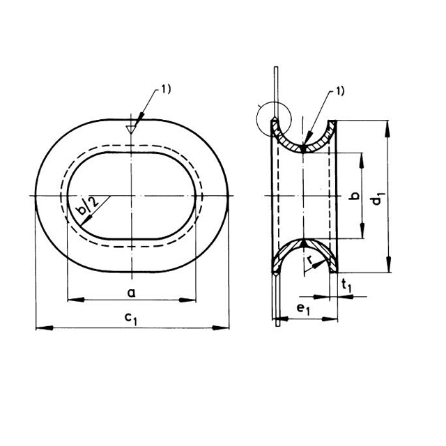 Technical Parameters Of NS2587 Bulwark Chock 