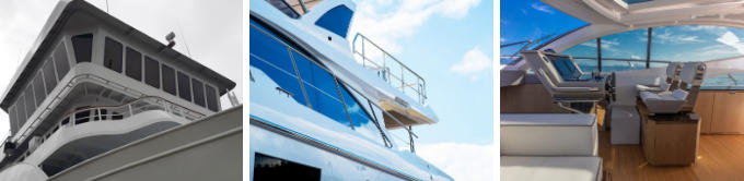 Laminated Acoustic Glass in Marine Windows