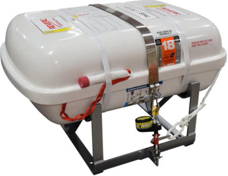 Package of Inflatable Life Raft