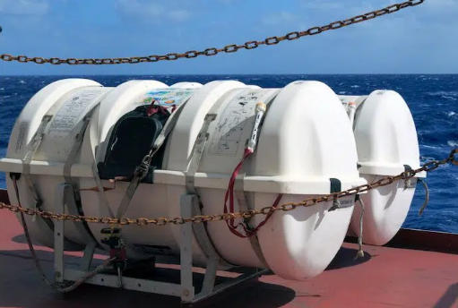 Storage of Life Rafts