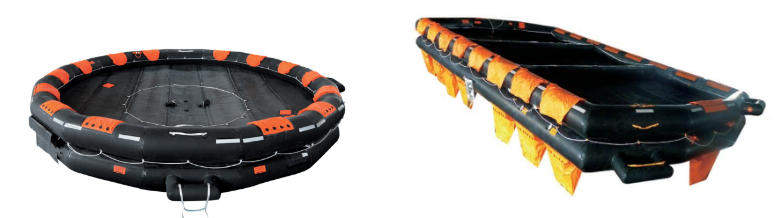 Open Reversible Life Rafts