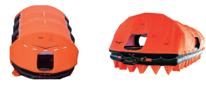 Self Inflating SOLAS Life Rafts