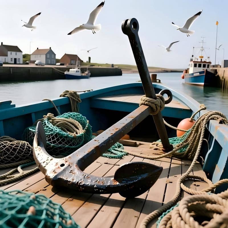 Anchor for ship safety