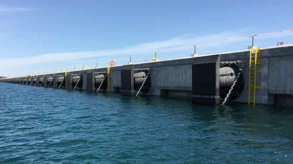 boat rubber fender system