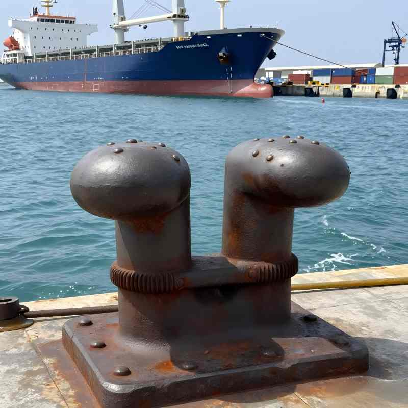 200T double bitt bollard