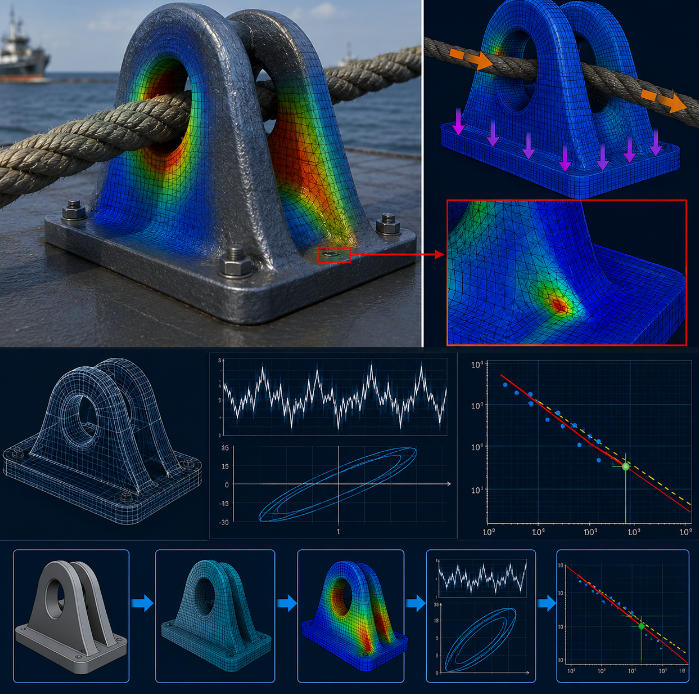 Fatigue Analysis in Mooring Chock