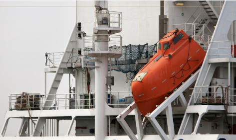Free-fall lifeboat