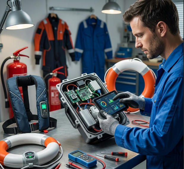 Emerging Technologies for Maintaining Marine Life-saving Equipment
