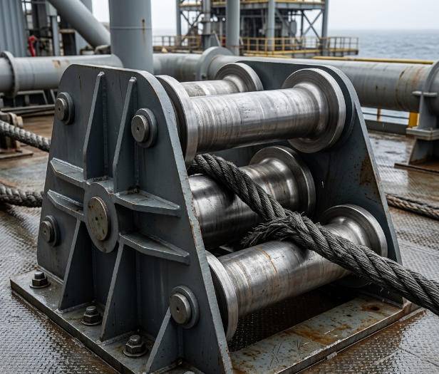 High-Load Roller Fairleads for Offshore Mooring Systems
