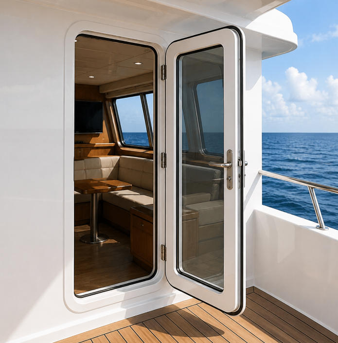 Hinged Marine Door