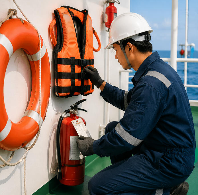 Maintaining Life-saving Equipment