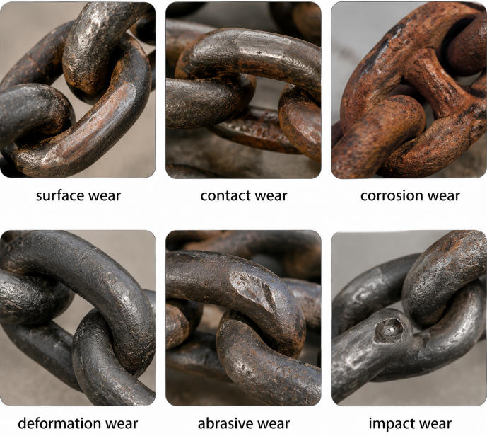 Common Types of Anchor Chain Wear