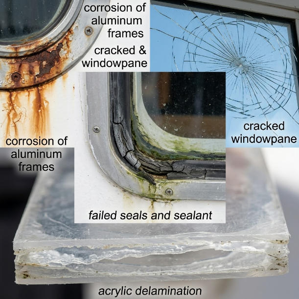 Common Types of Marine Window Failures