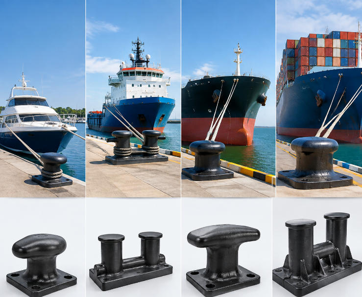 Mooring Bollards for Different Vessel Sizes