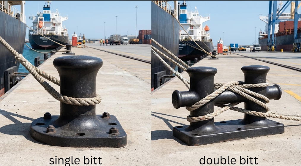 Single Bitt vs. Double Bitt Mooring Bollards